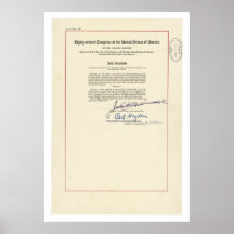 ORIGINAL 24th Amendment U.S. Constitution Print