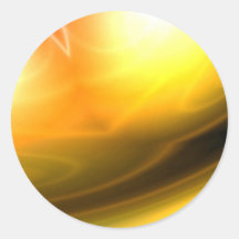 Original Abstract Digital Art Sticker
