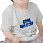 Original & Best-Selling Bobo's GONE SQUATCHIN Blue T-shirts