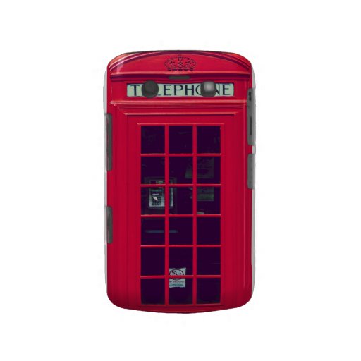 Original british phone box blackberry cases