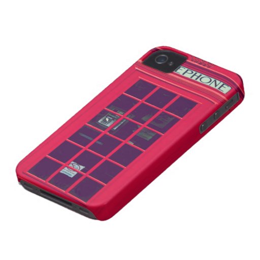 Original british phone box iPhone 4 Case-Mate cases