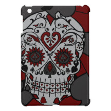 Original Drawn By Artist Sugar Skull Case For The iPad Mini