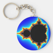 Original Mandelbrot Set 03 - Fractal Key Chains