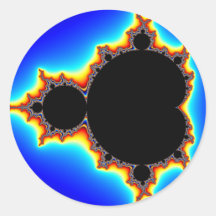 Original Mandelbrot Set 03 - Fractal Stickers