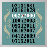 Original Special Dates Poster