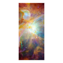 Orion Nebula (Hubble & Spitzer Telescopes) Customised Rack Card