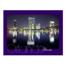 Orlando, Florida across Lake Eola Postcards