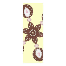 Ornament Bookmark Business Card Templates