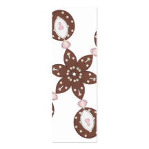 Ornament Bookmark Business Cards