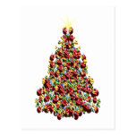 Ornament Christmas Tree Post Card