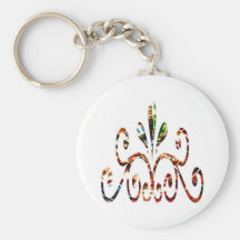 Ornament V5 - Sparkling Red Cosmic series Keychain