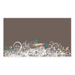 ornamental kitchen utensils business card brown