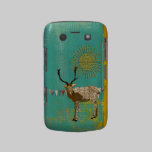 Ornate Bronze Buck Sunshine Teal  Case casemate cases