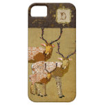Ornate Bucks Gold Damask  iPhone Case iPhone 5 Cases