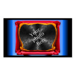 Ornate Flower frame ~ biz card Business Card Template
