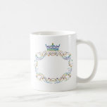 Ornate  Frame Medallion with Crown Coffee Mugs