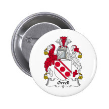 Orrell Family Crest Buttons