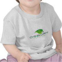 osborn marketing green logo tee shirt