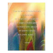 Osho Zen quote invitation