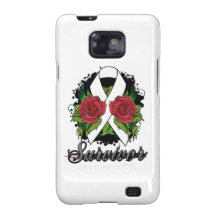 Osteoporosis Survivor Rose Grunge Tattoo Samsung Galaxy SII Cases