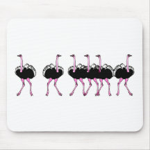 Ostrich Mousepads