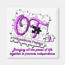 ot puzzle purple refrigerator magnets