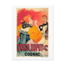 Otard-Dupuy & CO. Cognac Promotional Poster Post Card