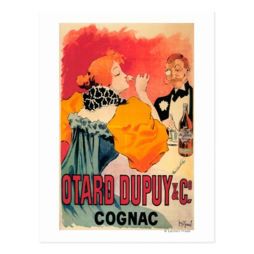 Otard-Dupuy & CO. Cognac Promotional Poster Post Card