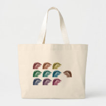 Otter Be Different Canvas Bags