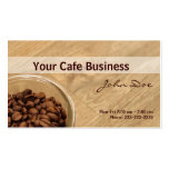 Our Coffee Shop Business Cards