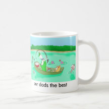 our dads the best coffee mug
