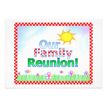 Our Family Reunion Invitation