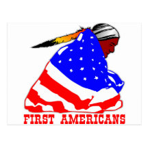 Our First Americans Post Card