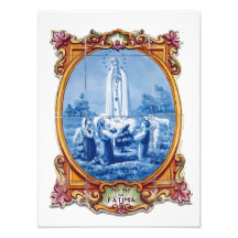 Our Lady of Fatima Photographic Print