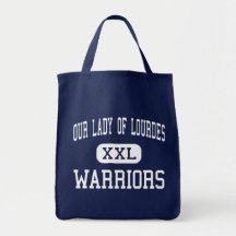 Our Lady Of Lourdes - Warriors - Poughkeepsie Bags