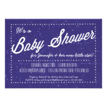 Our Little Star Baby Shower Invitation