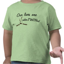 Our lives are interTWINed T-shirt