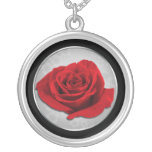 Our Love Rose - Beautiful Red Rose Necklace necklaces