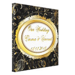 Our Wedding Custom text Canvas Print