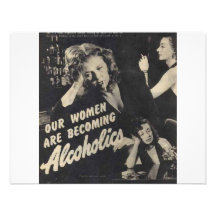Our women are becoming alcoholics! custom invites