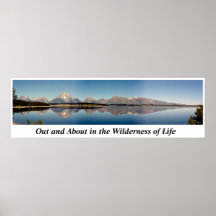 Out and About in the Wilderness of Life Print