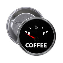 Out of Coffee Fuel Gauge Button