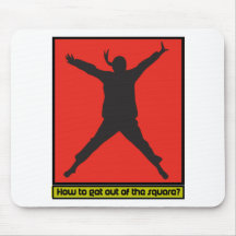 Out of the square mousepad