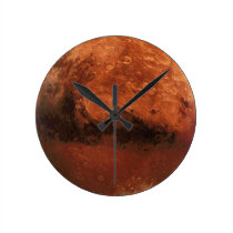"Out of this world" Full Mars Clock wall clocks