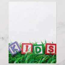 Outdoor kids full color flyer