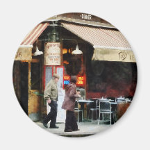 Outdoor Seating Fridge Magnets