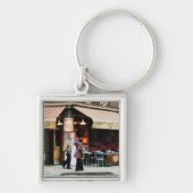 Outdoor Seating Keychain