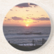 Outer Banks Sunrise Drink Coaster
