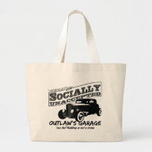 Outlaw's Garage. Socially unaccepted Hot Rods Bags