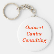 Outwest Canine Consulting Keychains